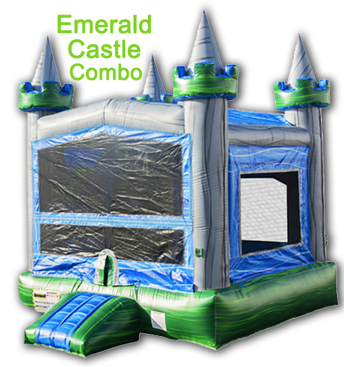 Emerald Castle Combo Bounce House