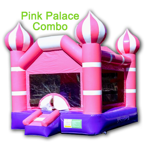 Pink Palace Combo Bounce House