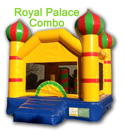 Royal Palace Combo Bounce House