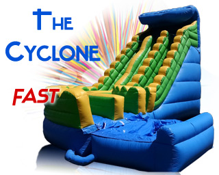 inflatable Cyclone slide