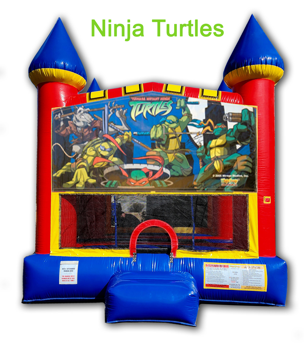 Ninja Turtles Bounce House