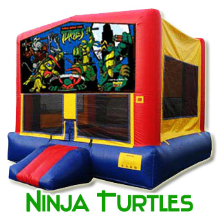 Ninja Turtles Bounce House
