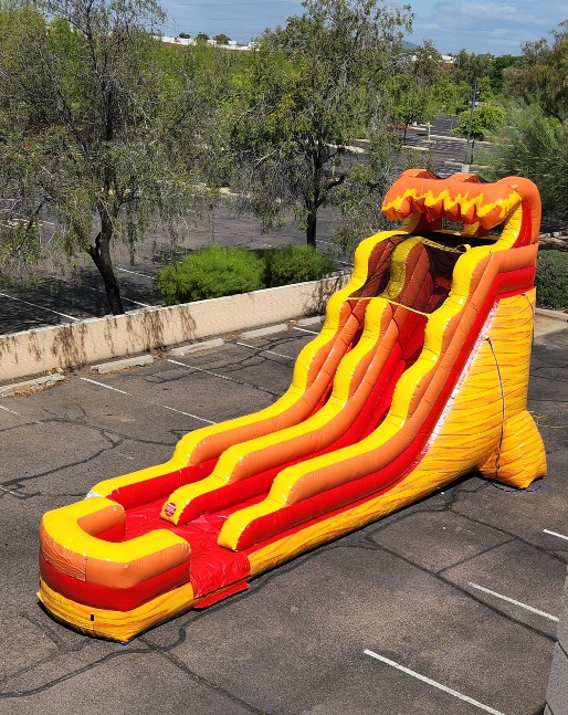 Lava Monster Inflatable Waterslide Combo