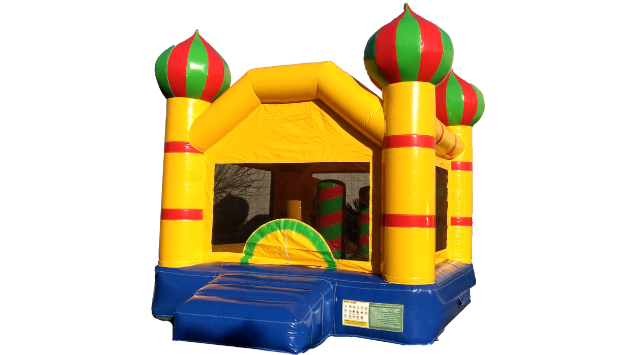 Royal Palace Bouncer Combo Inflatable Bouncer House - Bouncy Bouncy ...