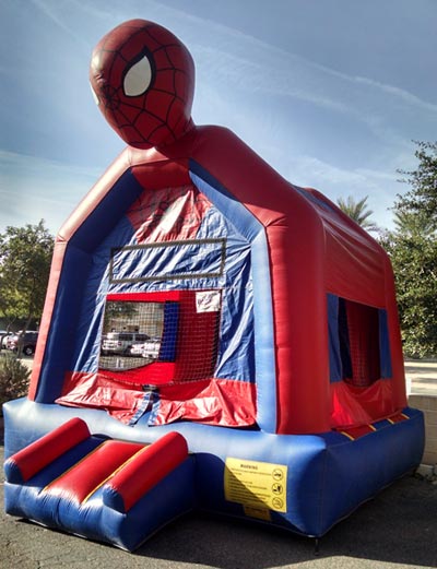 Spiderman 3D Jumper Bouncer