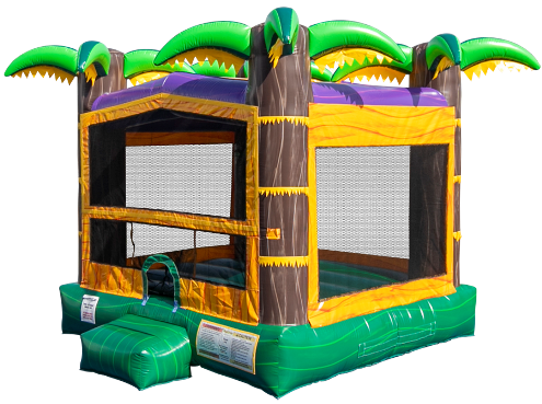 Palm Tree Tropical Bounce House Jumper