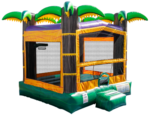 Palm Tree Tropical Bounce House Jumper