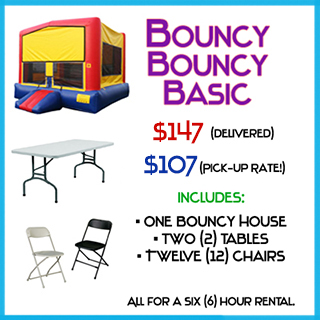 Bouncy Basic Bounce House Package