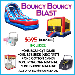 Bouncy Blast Bounce House Package